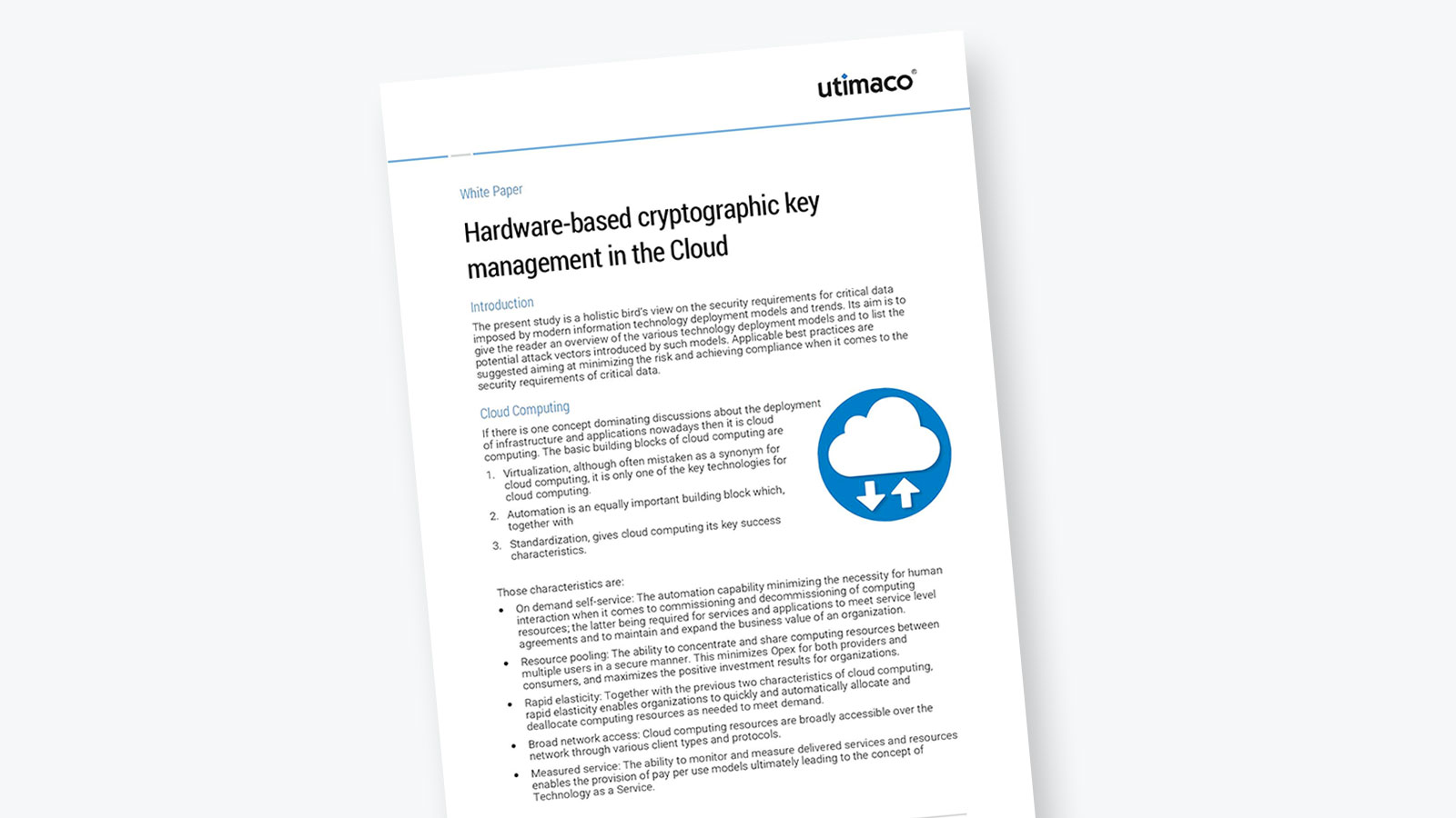 Hardware-based cryptographic key management in the Cloud