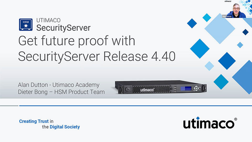 Get future proof with security server release 4.40 (recording)
